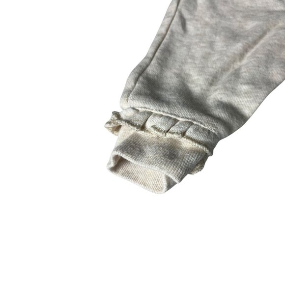 Garanimals Baby Girl Pants 2pc Lot Size 0-3M Pink Floral & Oatmeal - Picture 7 of 10